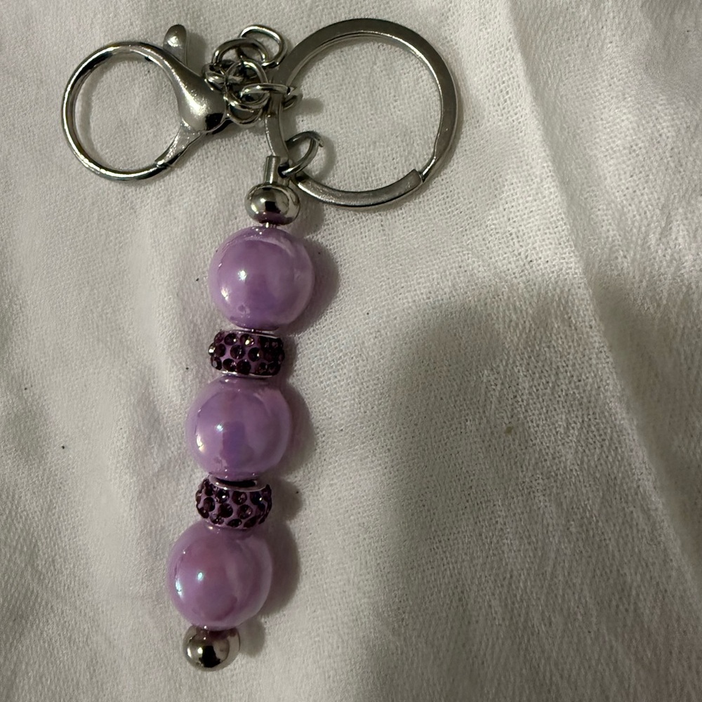 Colorful Beaded Keychain - Picture 5 of 16